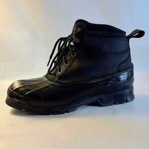 Lands End Black Waterproof Men's Boots